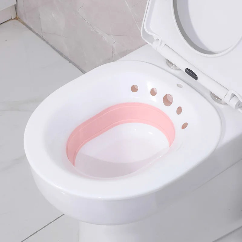 Portable Bidet Sitz Bath Tub Basin For Pregnant Women Elderly Postpartum Hemorrhoids Patient Toilet Sitz Bath Tub Basin Bidet
