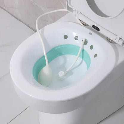Portable Bidet Sitz Bath Tub Basin For Pregnant Women Elderly Postpartum Hemorrhoids Patient Toilet Sitz Bath Tub Basin Bidet