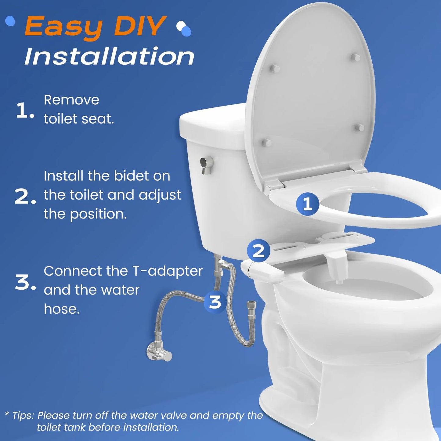 Slim Basic Bidet